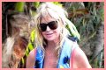 Goldie Hawn Rocks a Red Swimsuit at Age 67, Feeds Dolphins With Kurt Russell