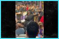 LeBron James Shoves Overzealous Fan Who Rushed Bench